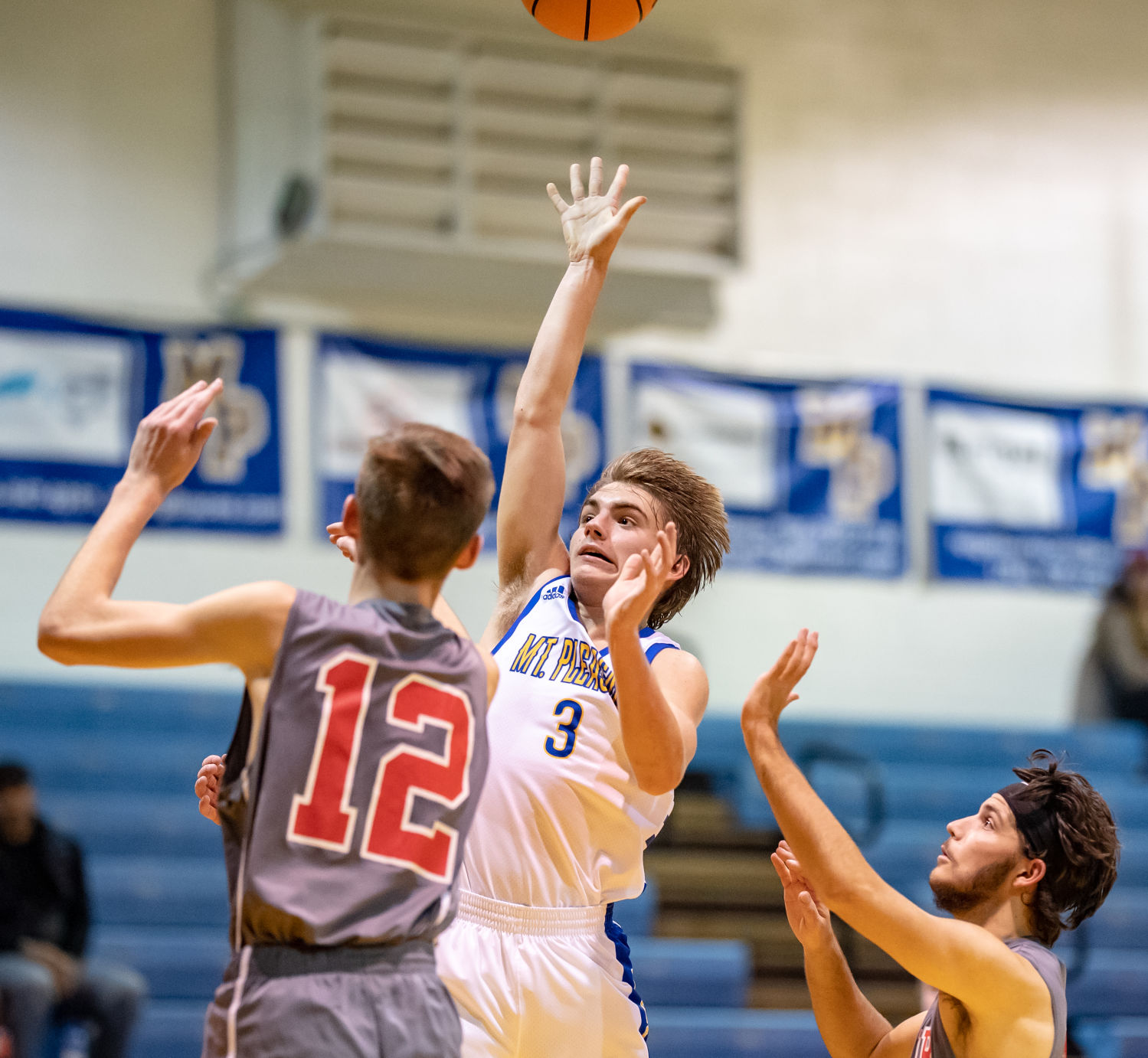 Friday night basketball action